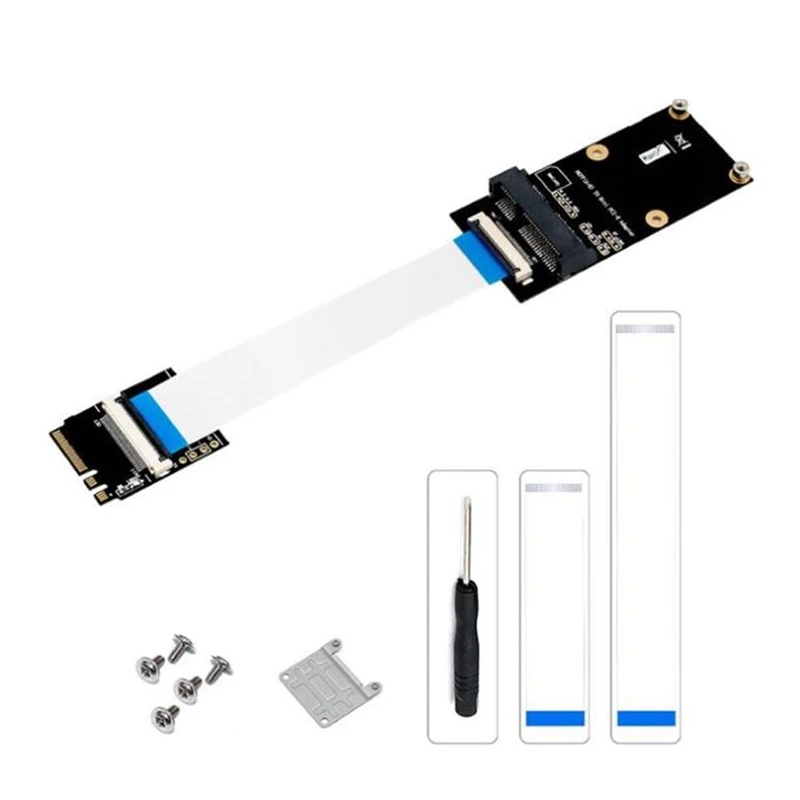 

NEW-A+E NGFF To Mini PCI-E Adapter Key A-E To Mini PCI Express Wifi M.2 WIFI Adapter For Half And Full Size Network Card