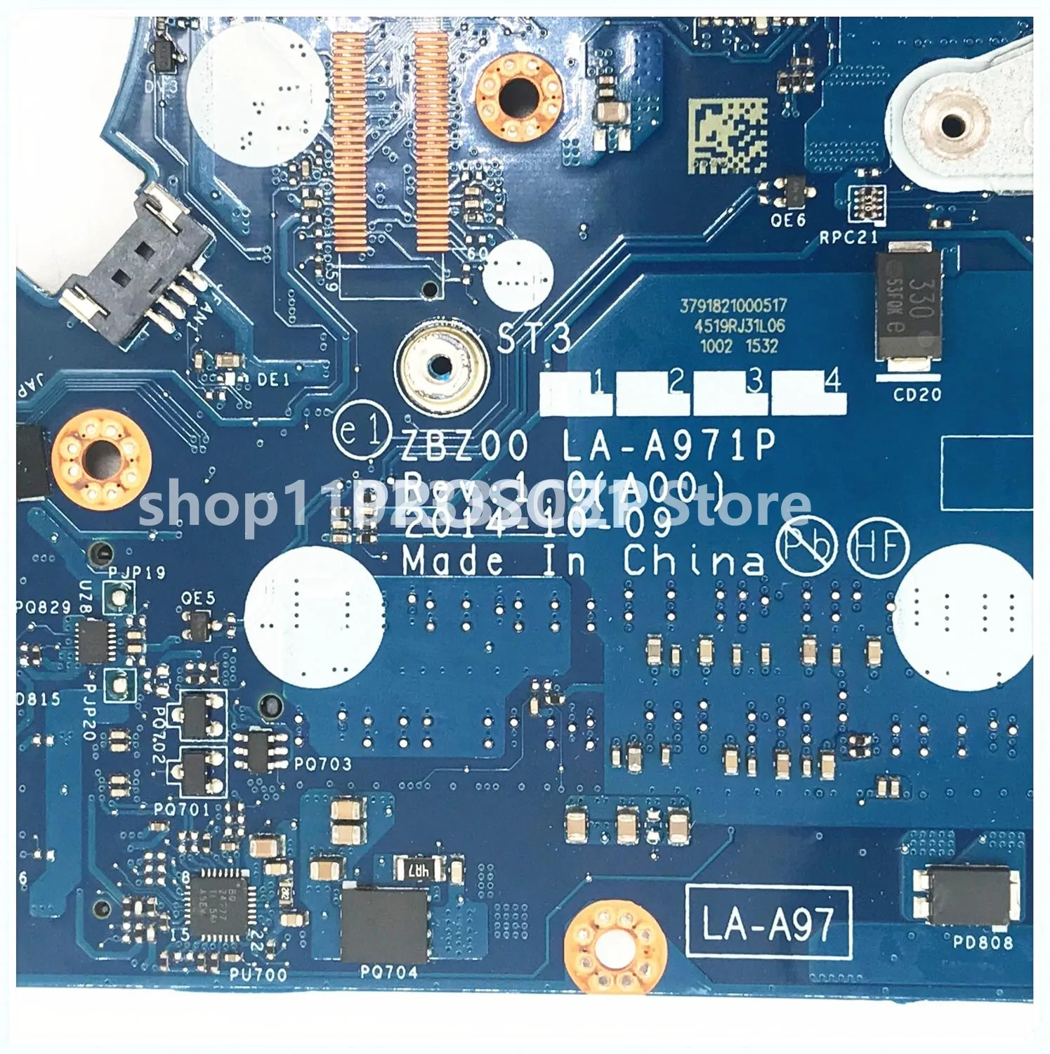 CN-0G9CNK 0G9CNK G9CNK Com I5-5300U CPU Mainboard Para Dell E7250 7250 Laptop Placa-mãe LA-A971P 100% Completamente Testado Funcionando Bem