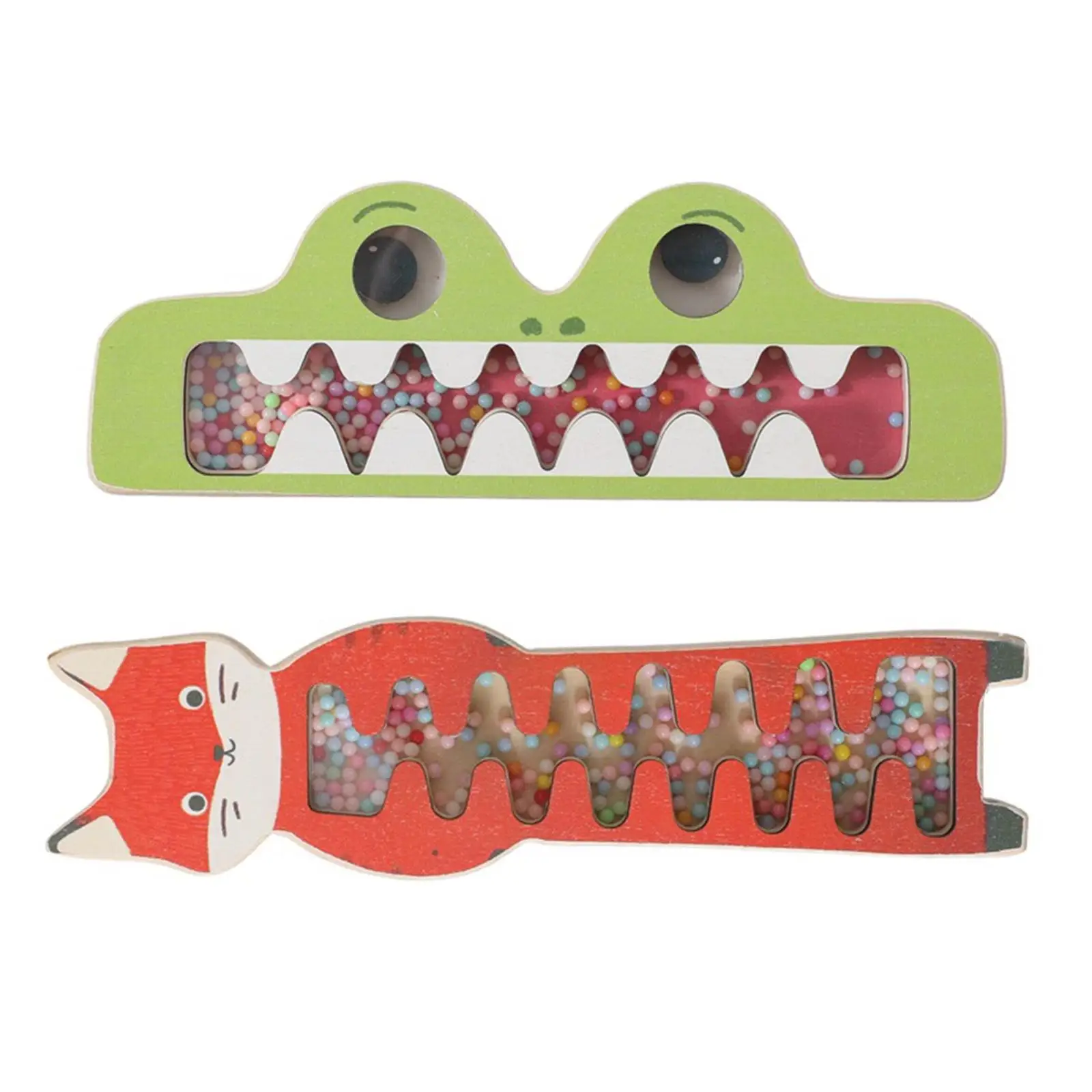 Zabawka muzyczna dla niemowląt i dzieci: deszczownica, rozwijająca koordynację wzrokowo-ruchową, instrument muzyczny, edukacyjna, z koralikami w kształcie kropli deszczu.