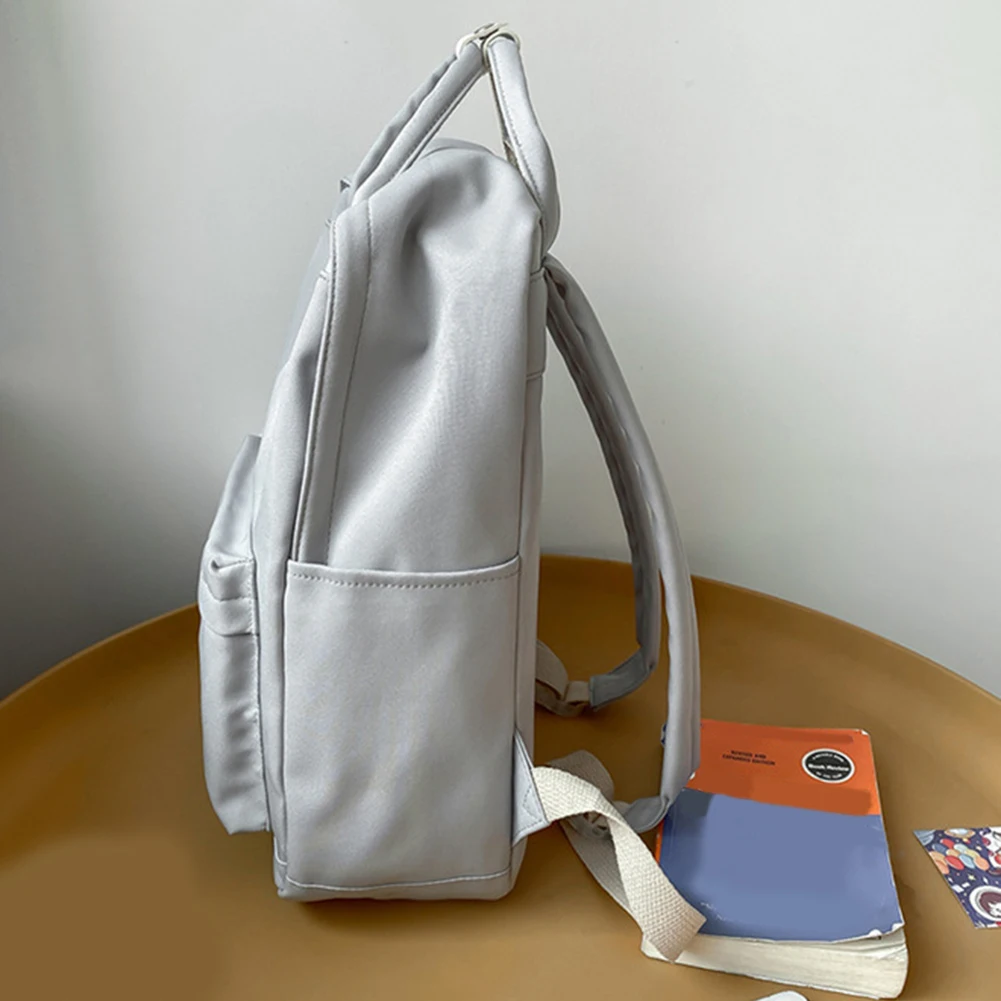 

Рюкзак для кампуса для подростков, детский рюкзак большой емкости с плюшевой подвеской на молнии для работы, кемпинга, спортивного дорожного рюкзака