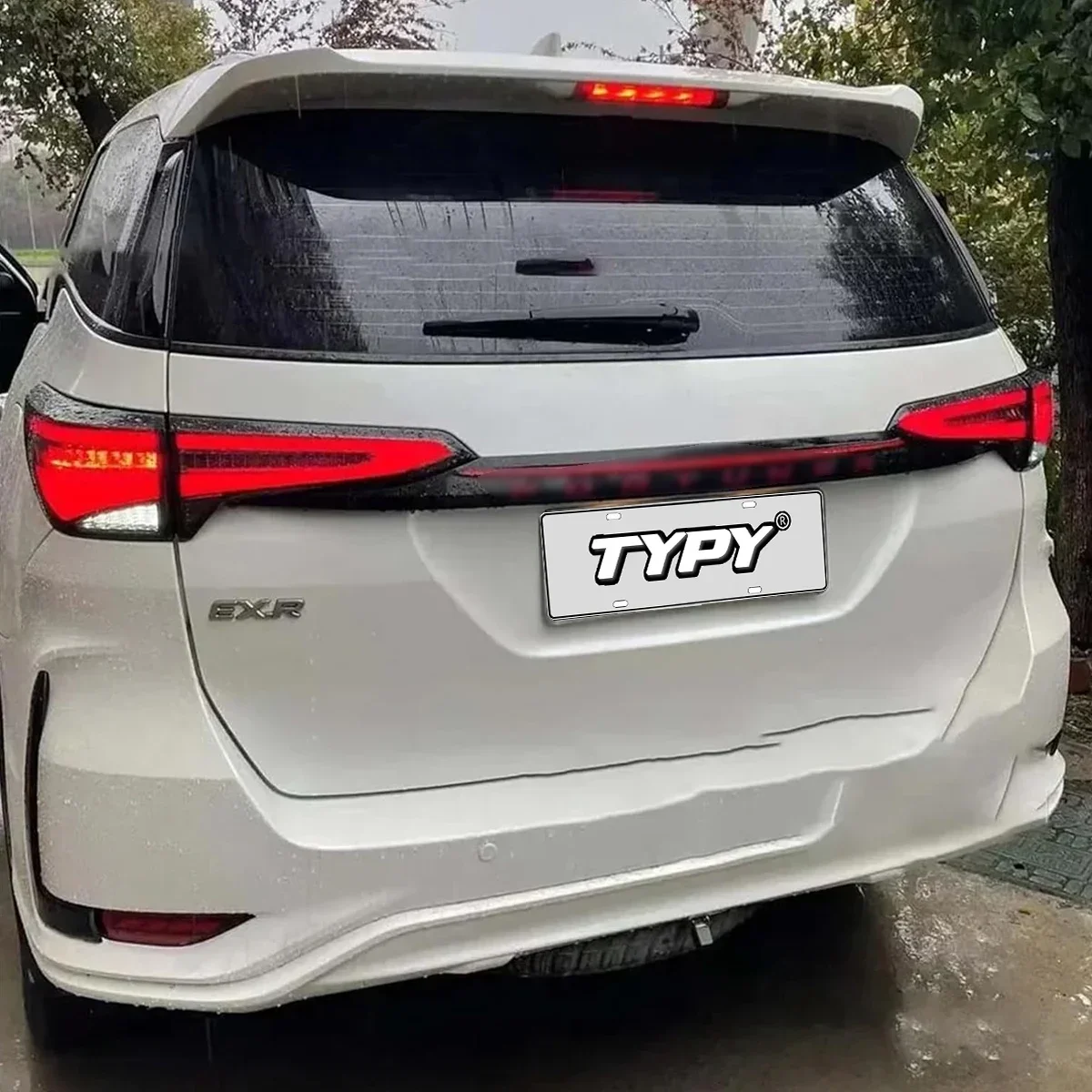 

Автомобильные фары TYPY для Toyota Fortruner, задний фонарь 2016-2021, светодиодный проектор, задние фонари, дневные ходовые огни, автомобильные аксессуары