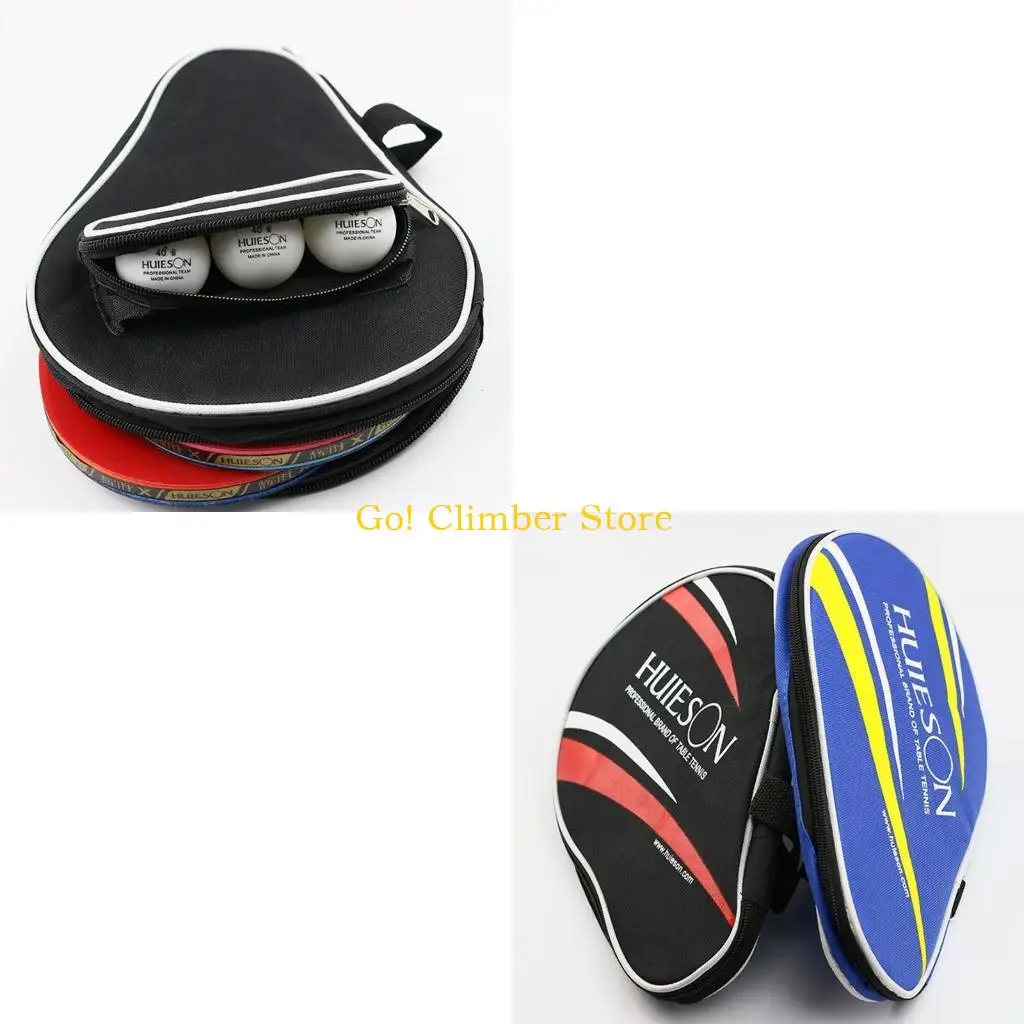

Q84C Table Tennis Racket for Case Cover for ping Paddle Carry Bag Ball Storage P