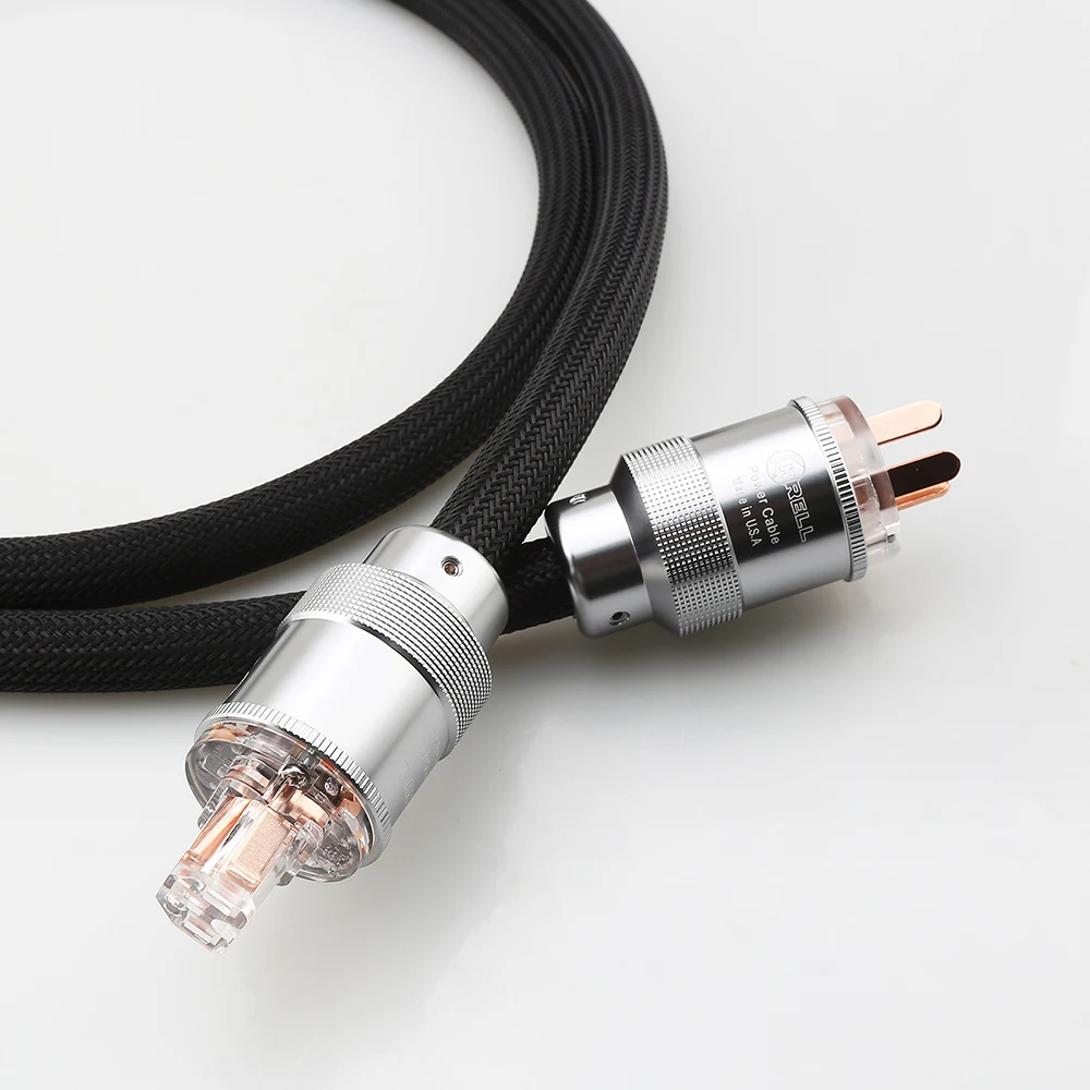 HIFI P101 銅オーディオファン主電源ケーブル AU EU US 電源ケーブル Schuko プラグアンプ CD DVD