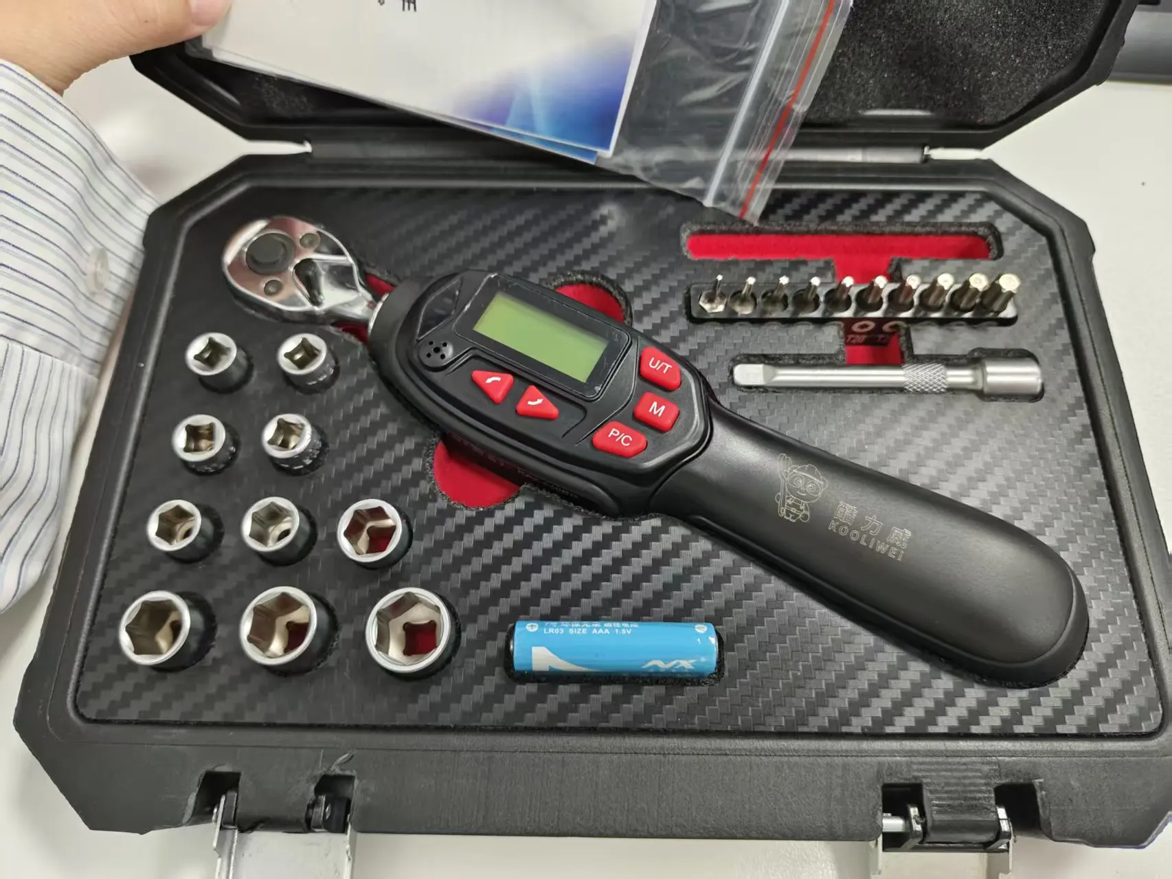 KOOLIWEI Digital Torque Wrench 3/4