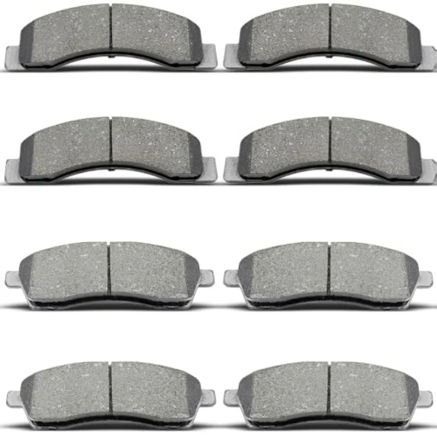 

Передние и задние тормозные колодки, совместимые с Excursion 2000-2005 F-250 Super Duty 1999-2004 F-350 Super Duty 1999-2004 для Reli