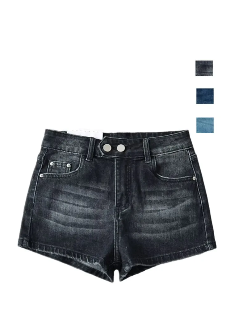 

Ретро американские пряные девушки Heavy Du Waed с высокой талией, облегающие джинсы, женские популярные модные синие джинсы с прямыми штанинами