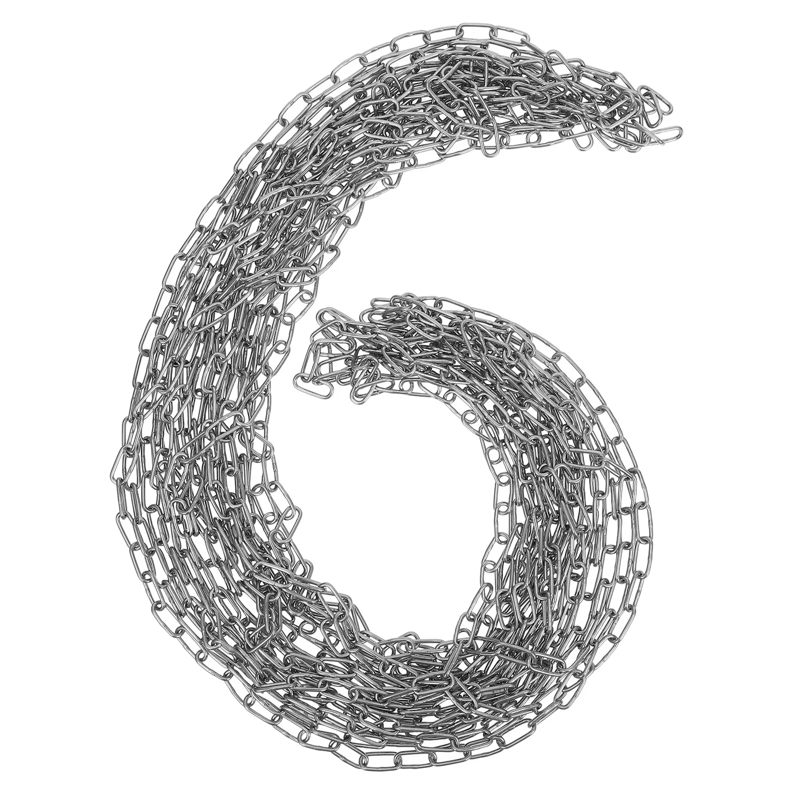 

Прочная цепь из нержавеющей стали для подвешивания гамаков, качелей, садовых растений, декоративных элементов. Надежный и долговечный крюк.