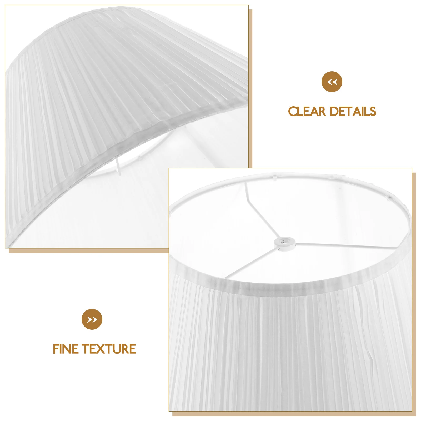 

Linen Table Lamp Shade Bedside Desk Floor Lamp Cover Soften Light For Bedroom Living Room Modern Fabric Replacement