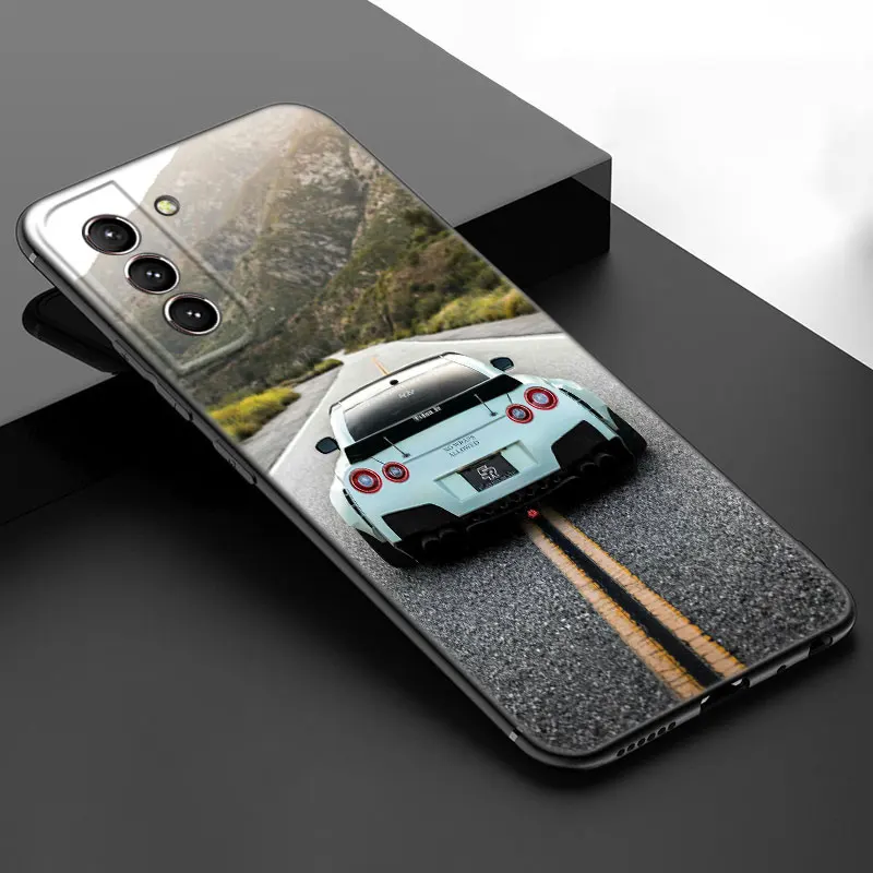 Skyline GTR R32 Phone Case For Samsung Galaxy S23 S21 S20 FE S24 S22 Ultra S10E S10 S9 S8 Plus Black Silicone Cover