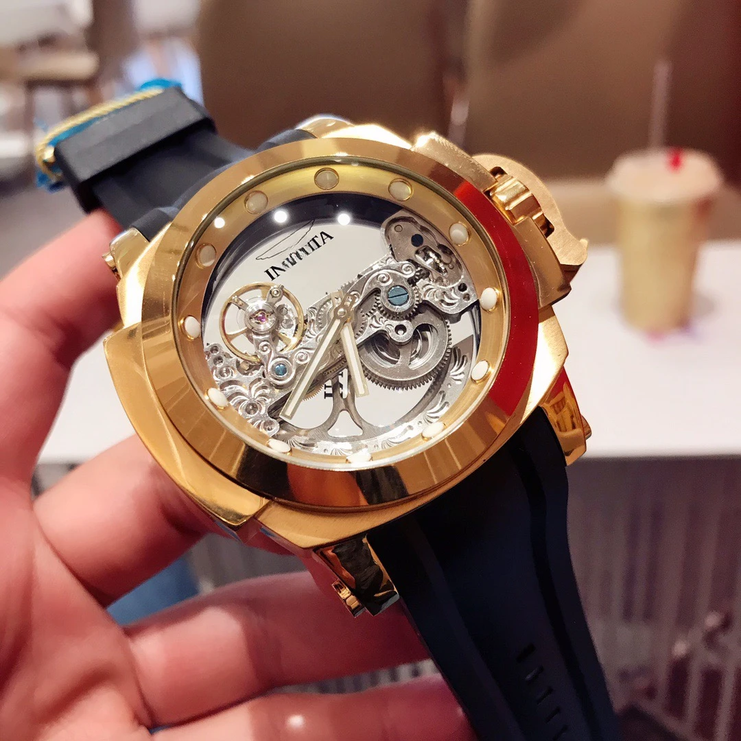 IN*VIC*TA Men's Multi Functional Hollow Perspective Creative Men's Mechanical Watch