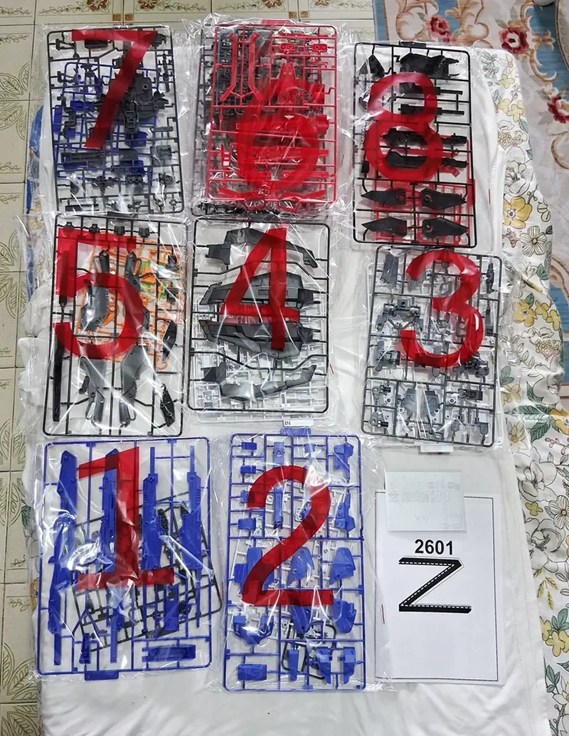 تضخيم فلاش كبير 1/72 زيتا المحارب التجمع نموذج أنيمي الكرتون عمل دمية البلاستيك نموذج الهوايات لعبة جمع الهدايا