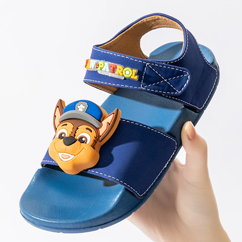 Sandali per bambini PAW Patrol, nuove scarpe da spiaggia antiscivolo estive, sandali leggeri con suola morbida per ragazzi e ragazze