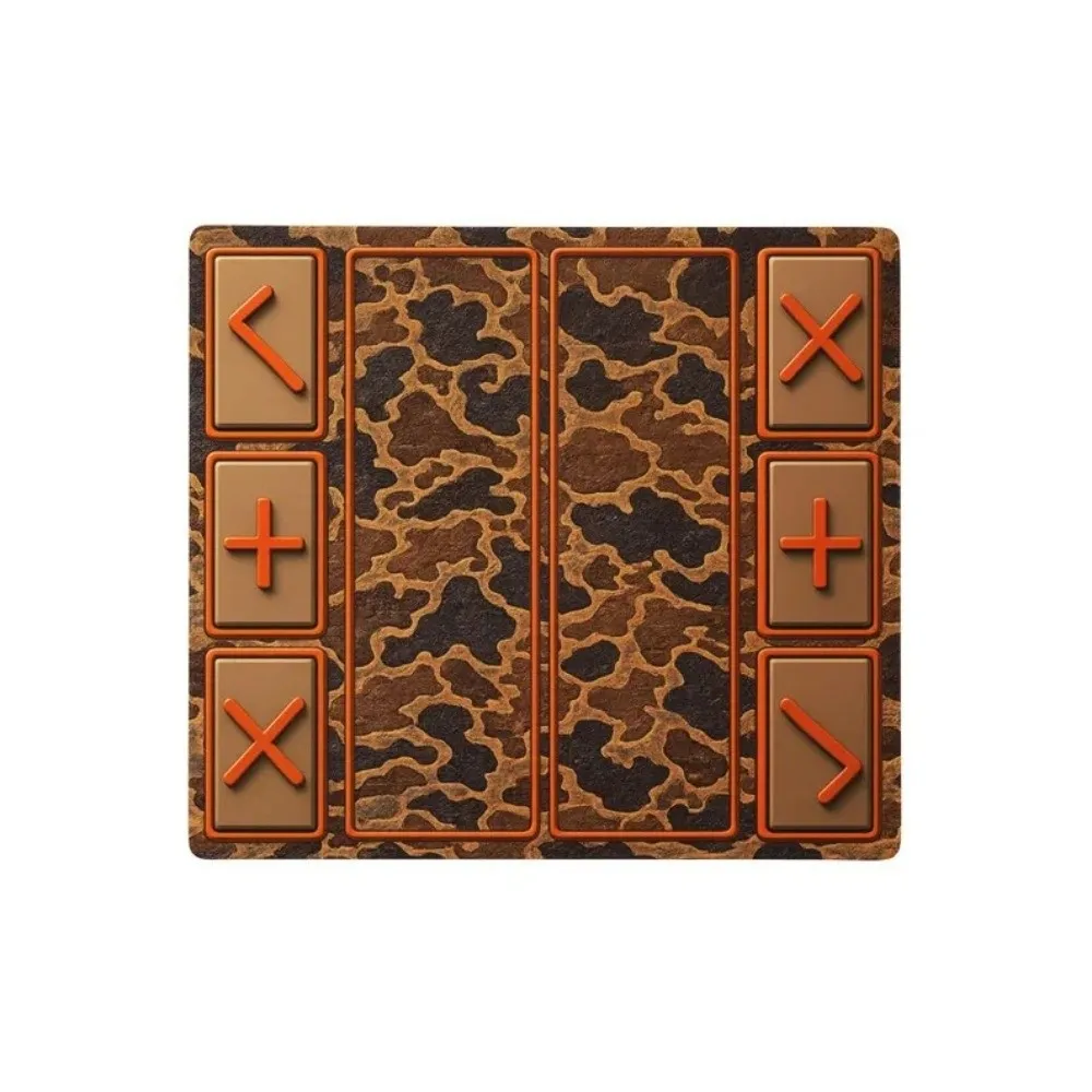 Rounded Buttons Fidget Trading Mat Rubber Backing Soft Smooth Fidget Toy Trade Mat Easy to Roll Waterproof Kids Toy Trading Mat