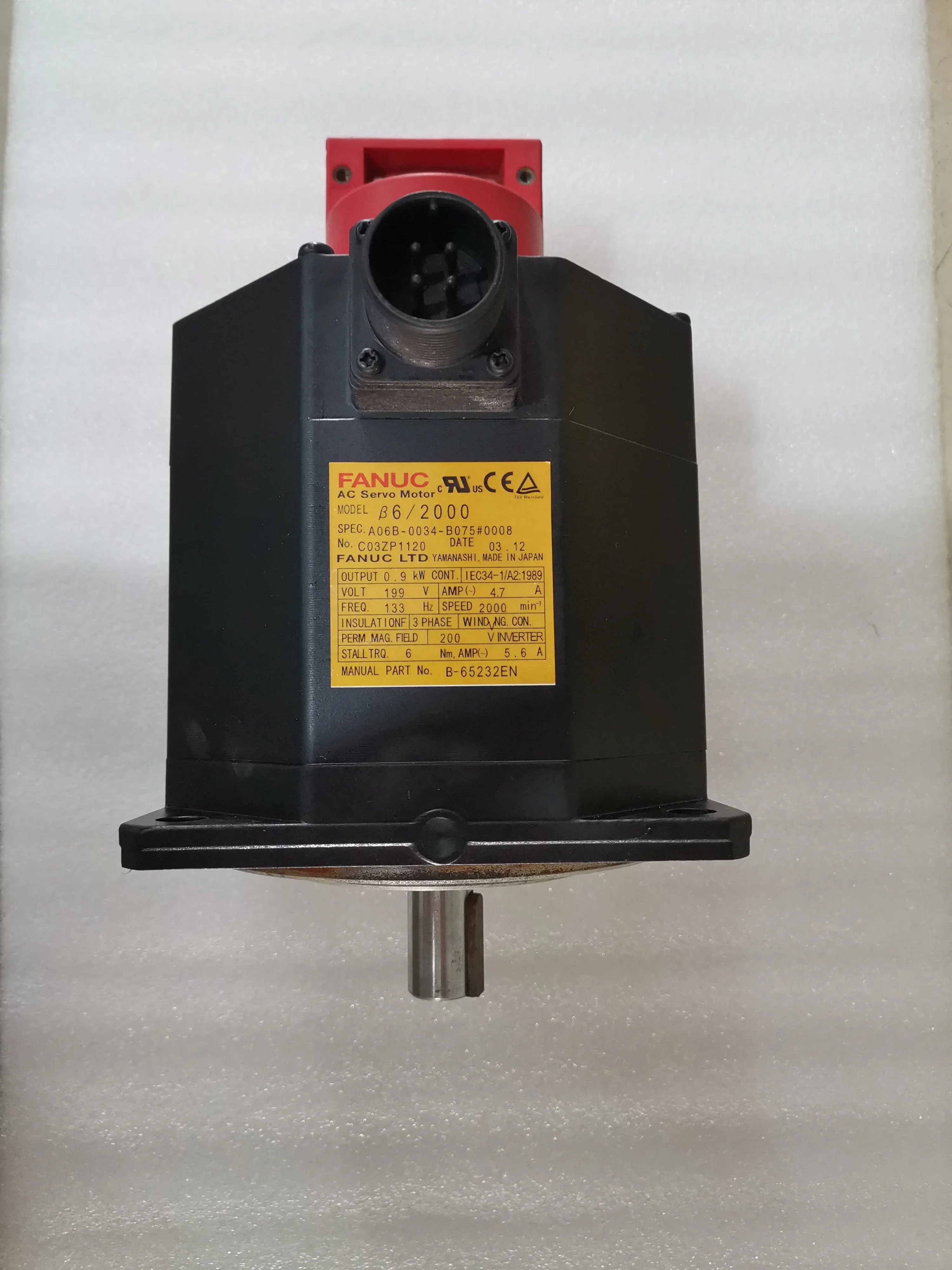 Used A06B-0034-B075…