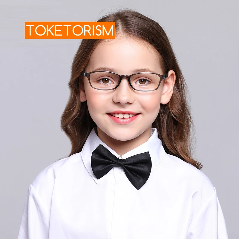 Toketorism Small Glasses Anti Blue Eyeglasses For Teenagers Computer Eyewear Optical Spectacle Frame 17082