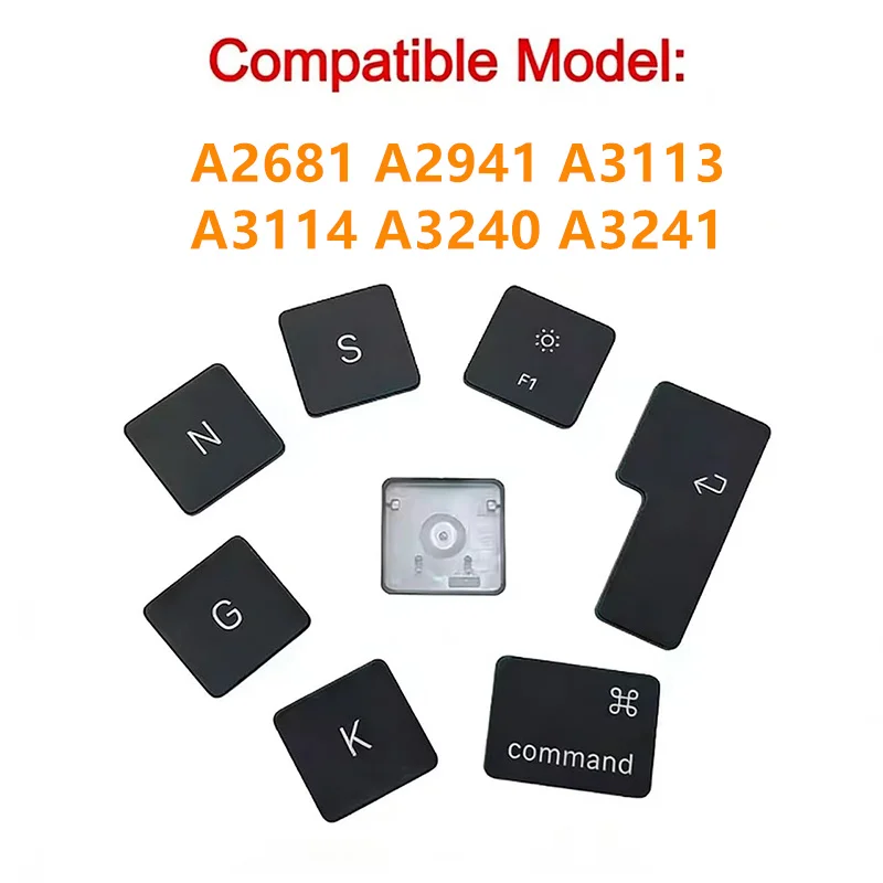 Replacement Individual Key Cap Black US UK For MacBook Air 13