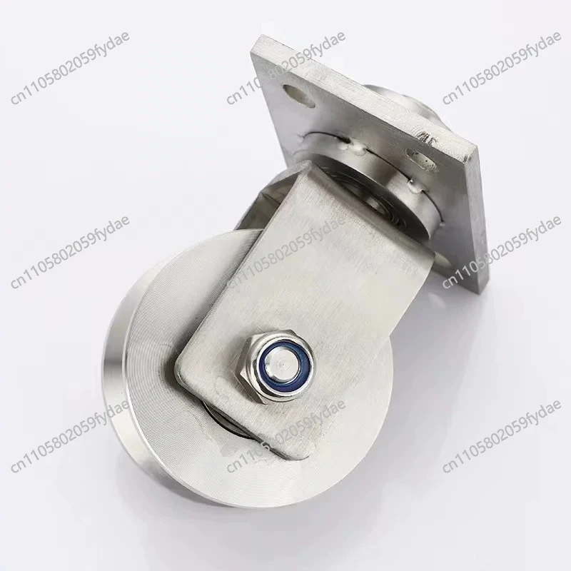 304 Stainless Steel Omni Wheel V U H Shape for Sliding Gate Ground Rail Rollers Accessories