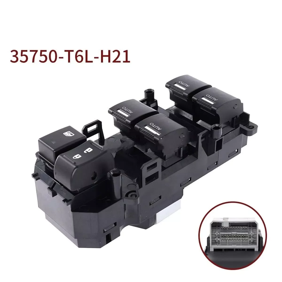 High quality Driver Master Window Switch Control 35750-T6L-H21 For Honda Spirior 2014-2020 Jazz Civic 35750T6LH21 FREE SHIPPING