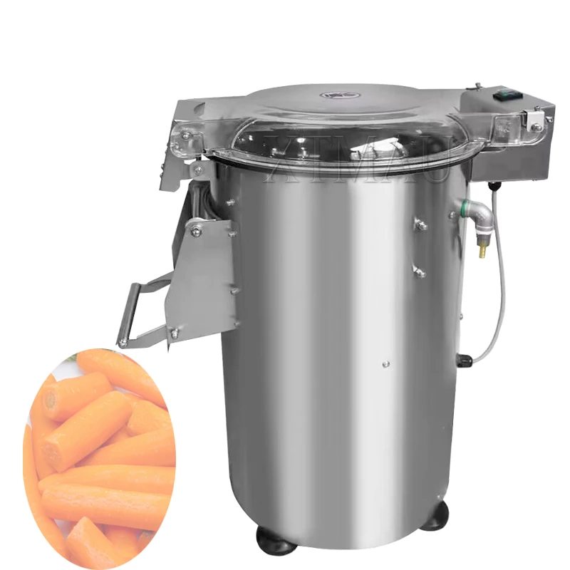 

Commercial Vegetable Sweet Potato Peeler Peeling Machine Small Portable Roller Machine Fresh Ginger Cleaning Machine