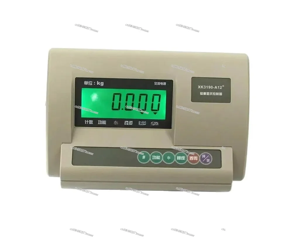 LCD Weight Indicator Green Backlight XK3190-A12 English Panel  RS232 Load Meter Controller A12 Weighing Display Load Instrument