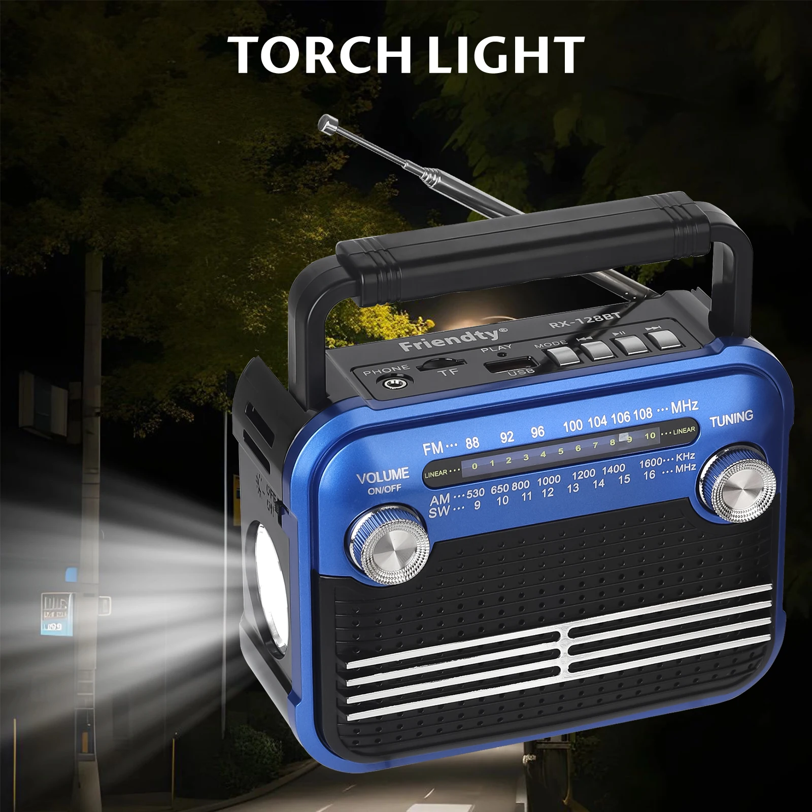يتمتع راديو AM FM المحمول الجديد بأفضل تأثير للاستقبال ويدعم إدخال بطاقة USB/TF. إنها يجب اقتناؤها لمحبي الموسيقى