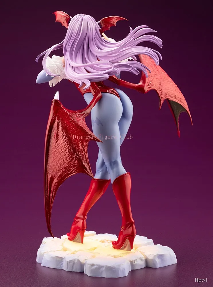 재고 오리지널 1/7 Kotobukiya BISHOUJO 조각상 Morrigan Aensland 애니메이션 피규어 모델, 장식품 장난감 선물