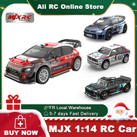 （Out of stock）NEW MJX Hyper Go 14301 14302 14303 14304 1:14 RC Car 4WD  65km/h Brushless High Speed 2.4G Remote Control Car Off-road  RC Cars Truck Adults Children's Toy,New Year, Christmas Festival Gift set