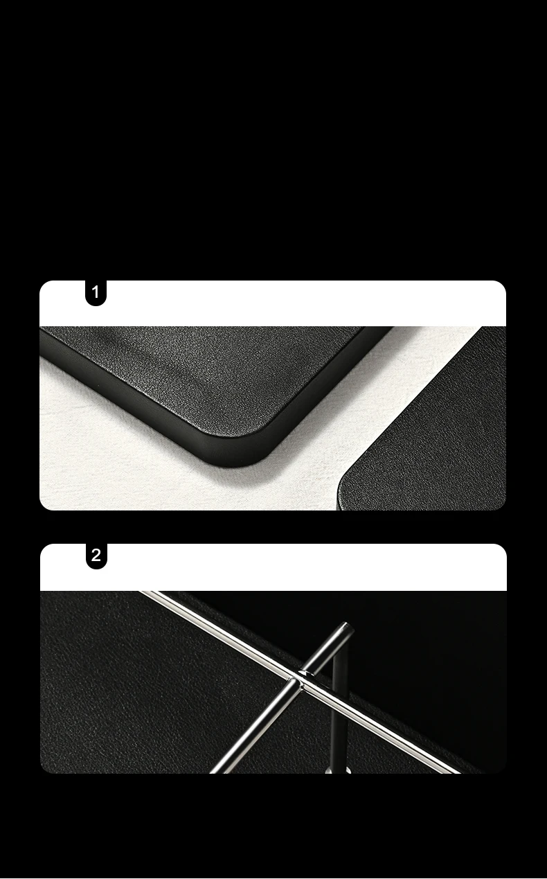 Oirlv Premium Schwarze Brillengestelle Brillen-Präsentationsständer Brillen-Aufbewahrungsregal für Brillen-Spezialläden 3-stufiges Brillenregal – Detail 10