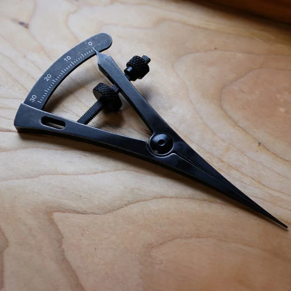 Leather Edge Spacing Gauge / Adjustable Creaser / Edge Marker for Leather Craft