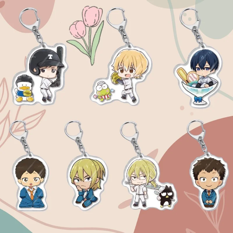 Oblivion Battery Kaname Kei Kiyomine Haruka Todo Aoi Keychain Characters Creative Acrylic Cartoon Anime Collection Accessories