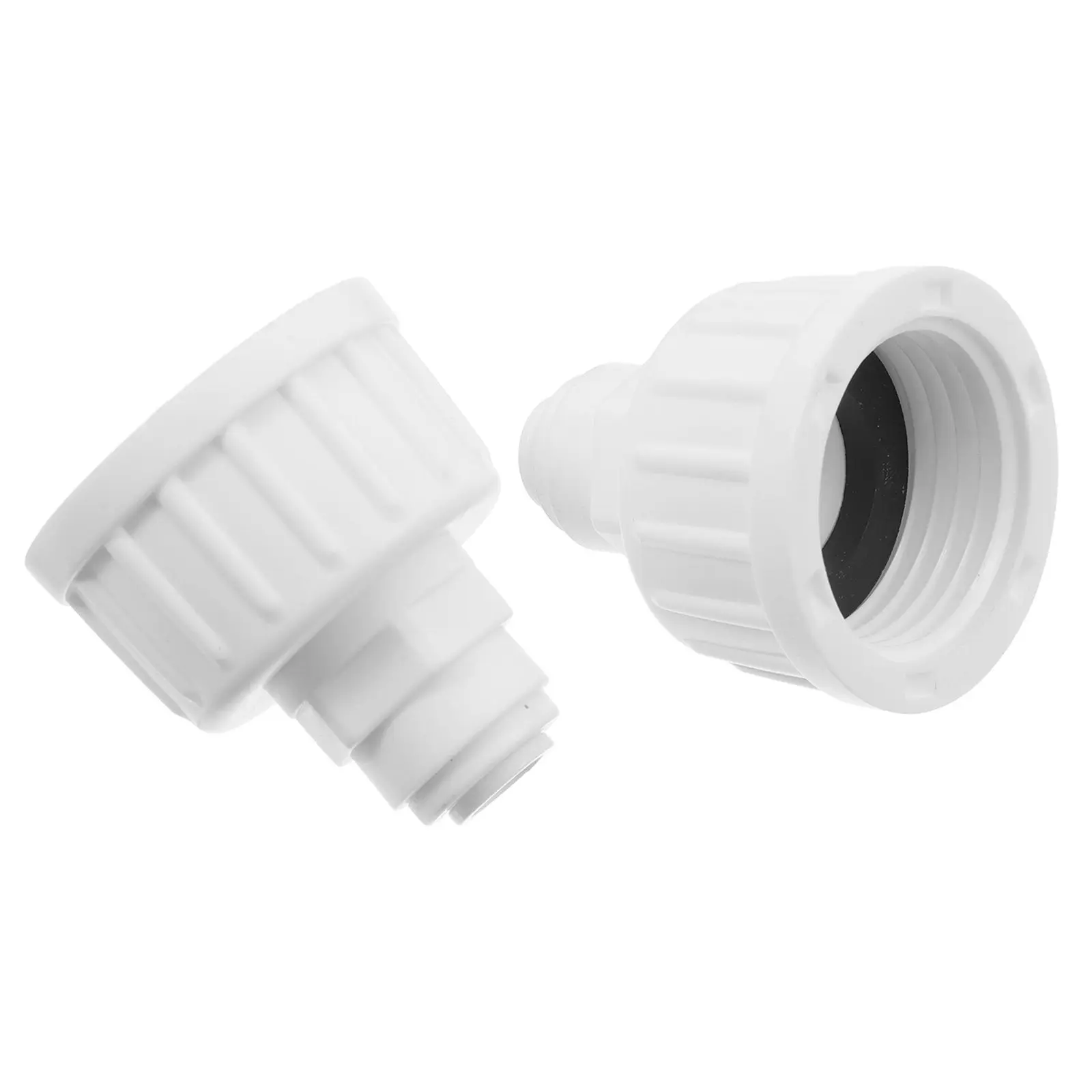 2Pcs Quick Straight Connector Mister System Parts Quick Connect Garden Hose Sprayer Adapter Replacement Mister Connectors