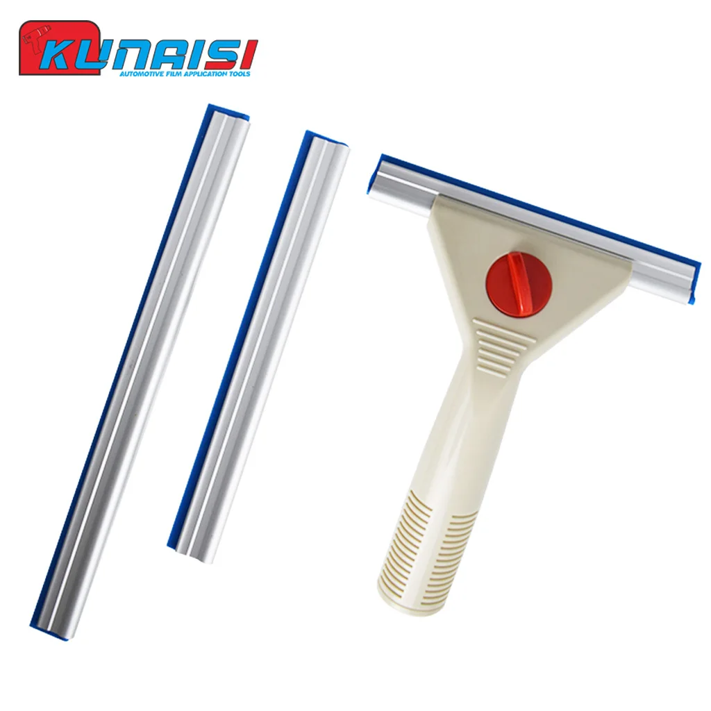 KUNAISI car film application tool aluminum strip silicone scraper car cleaning tool glass cleaning