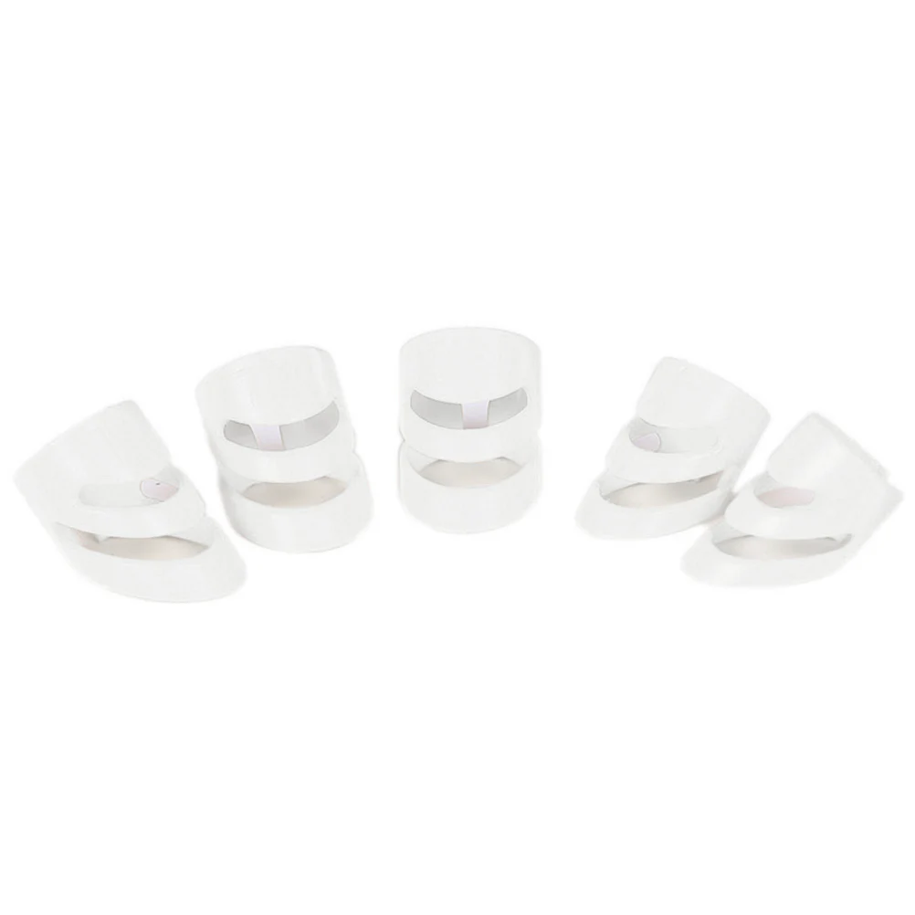 

5 Pcs Ring Finger Cover Fingers Picks for Acoustic Metal Electric Banjo