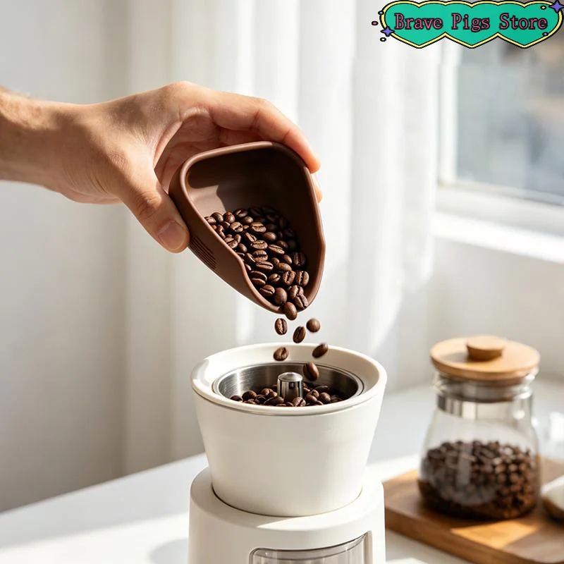 [HM]Coffee Bean Display Disc Measuring Disc Weighing Bean Disc Coffee Powder Bean Disc Silicone Powder Connector Tea Disc[HM]