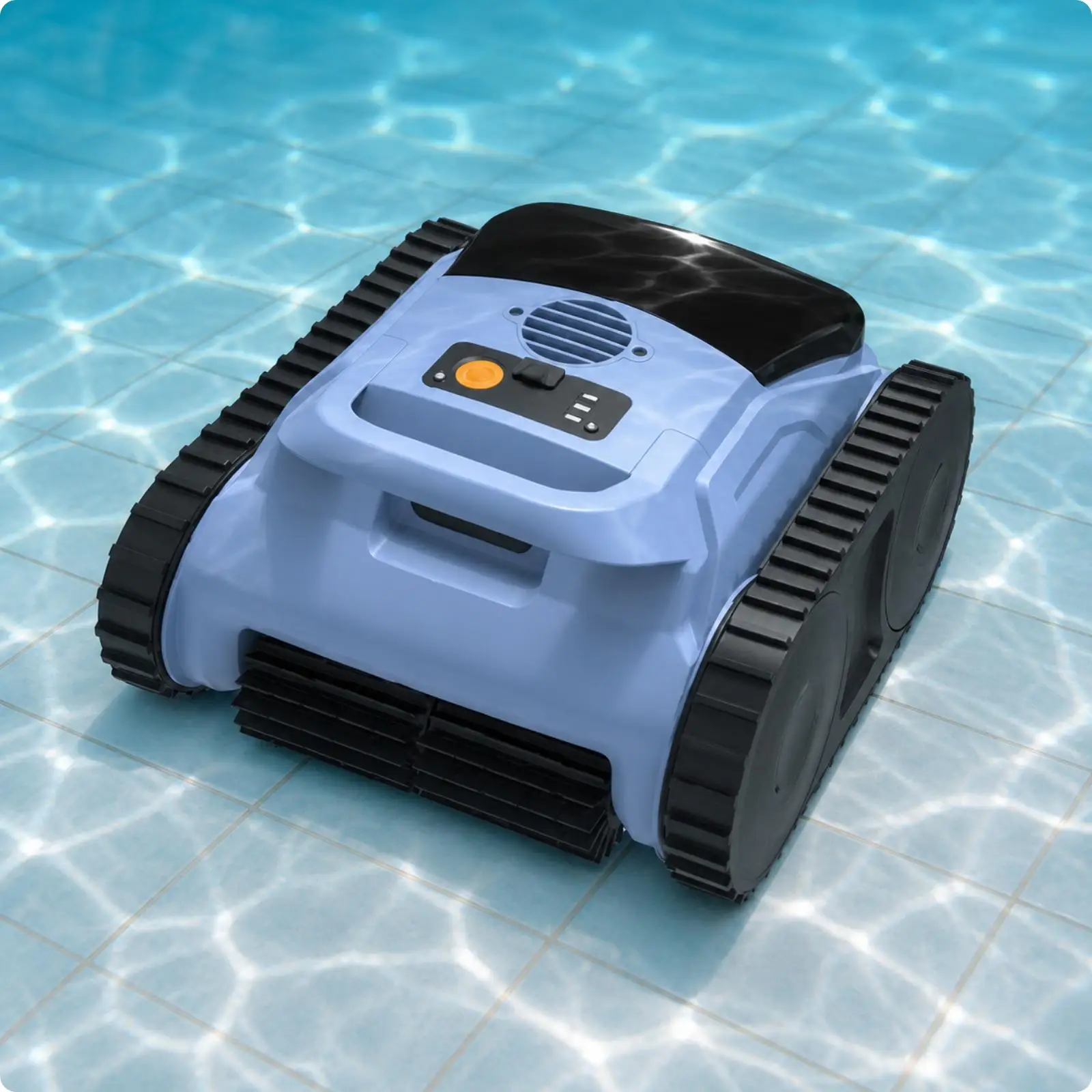 Robotic Pool Vacuum Cleaner for Above Ground Pools with Ultra Fine Filter and 180 Min Battery