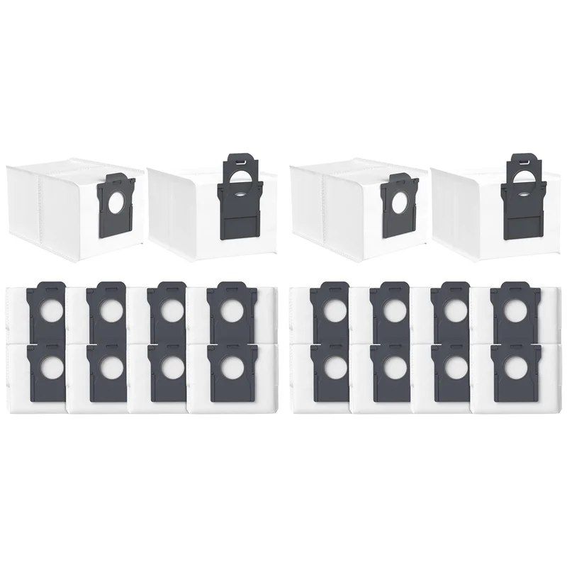 

SEWS-20 Pack Dust Bags For Dreame X30 Ultra / X40 Ultra / L10s Pro Ultra Robot Vacuum Cleaner Bags Accessories Parts