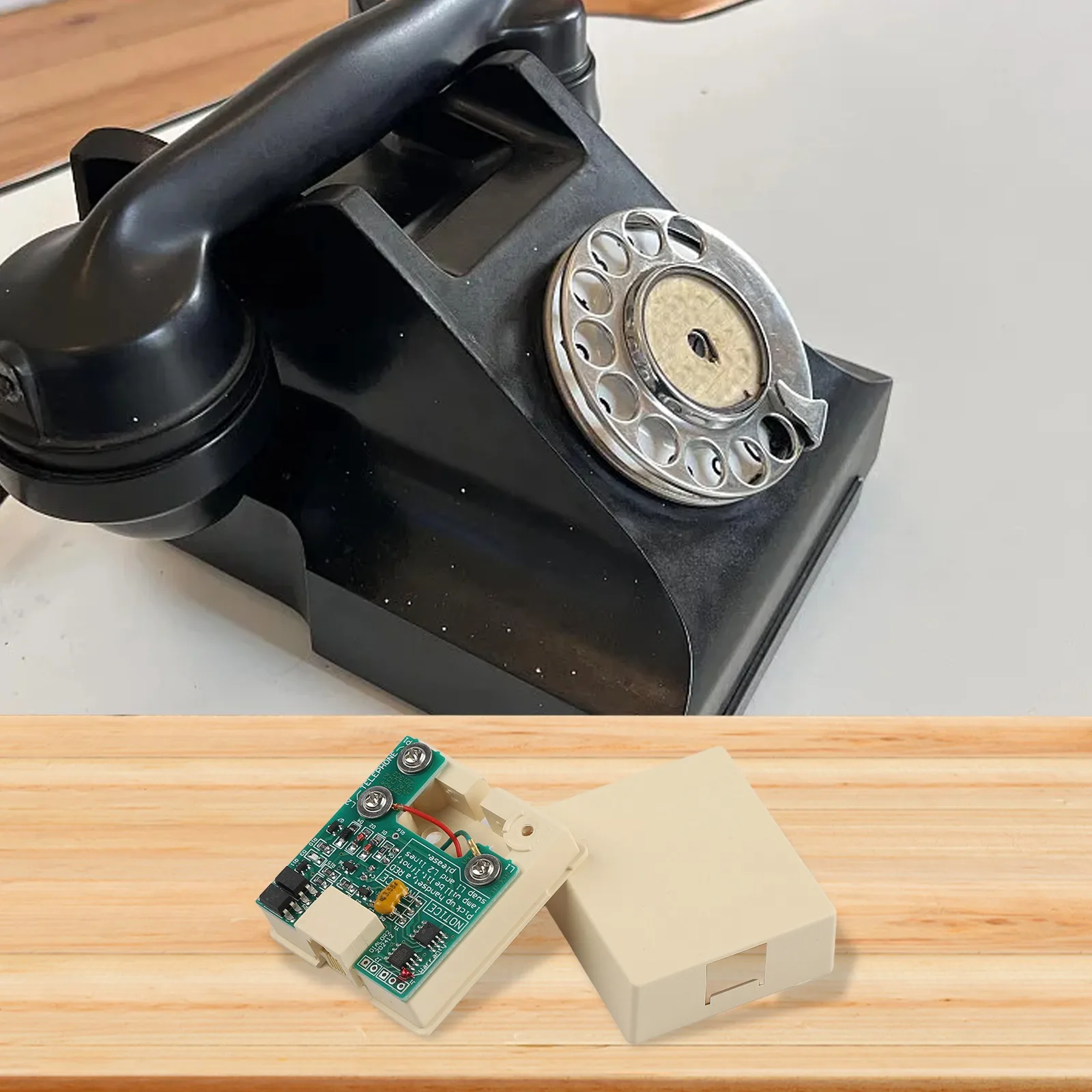 For Pulse To Dual For Multi For Frequency Converter Adapter For Old Rotary For Dial Telephone Line Signal Redial Function