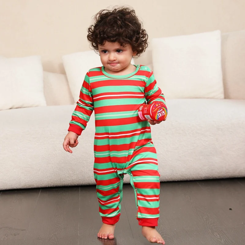 Family Matching Clothes Parent-child Wear Fashion Soft and Loose Cute Christmas Home Wear Warm Family Pajamas Sets