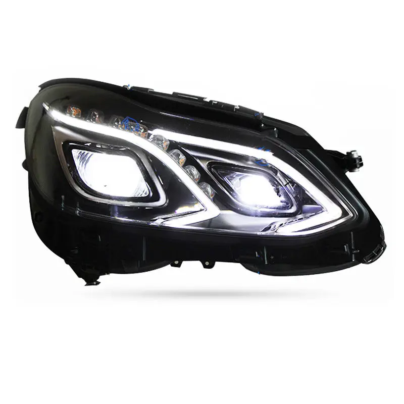 Universal full led car headlight headlamp assembly for Mercedes Benz W212 E Class 2014 2015 E180 E200 E260 head light lamp