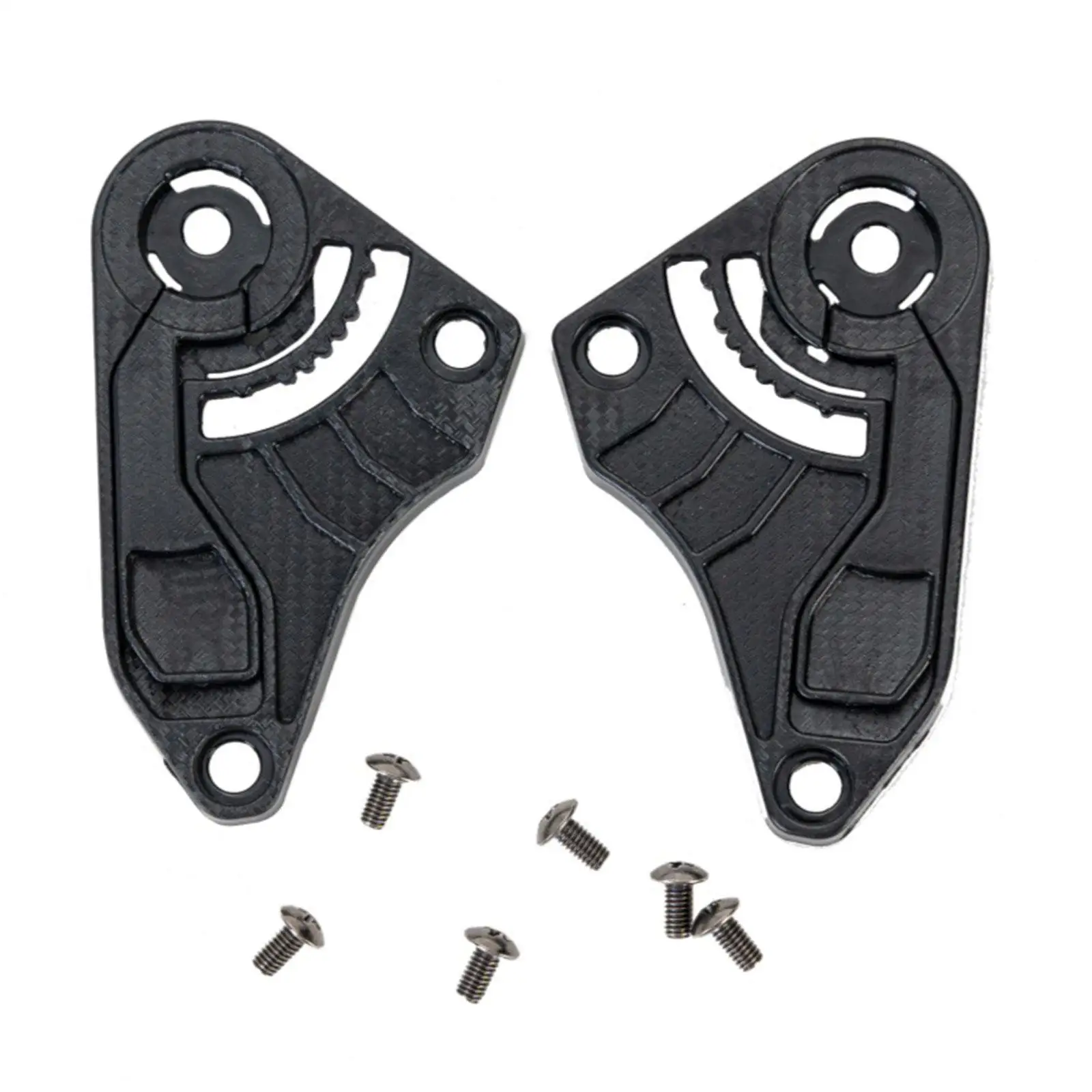 

2 шт. опорная пластина щита для шлема, обслуживание, простота установки, профессиональные аксессуары для мотоциклов, запасные части для Kyt TT Course