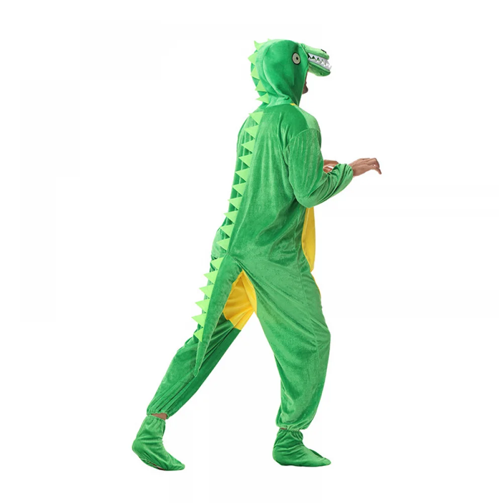 Costume de Cosplay Crocodile Onesie pour Adulte, Combinaison de ixdu Nouvel An, Spectacle de Parc d'Attraction