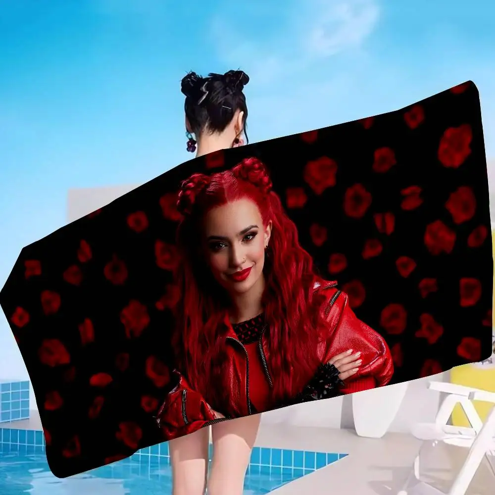 Kylie Cantrall Classic Movie Beach Towel Colorful Bath Towels for Girl Microfiber Quick Dry Custom Sand Free Beach Yoga Spa Pool