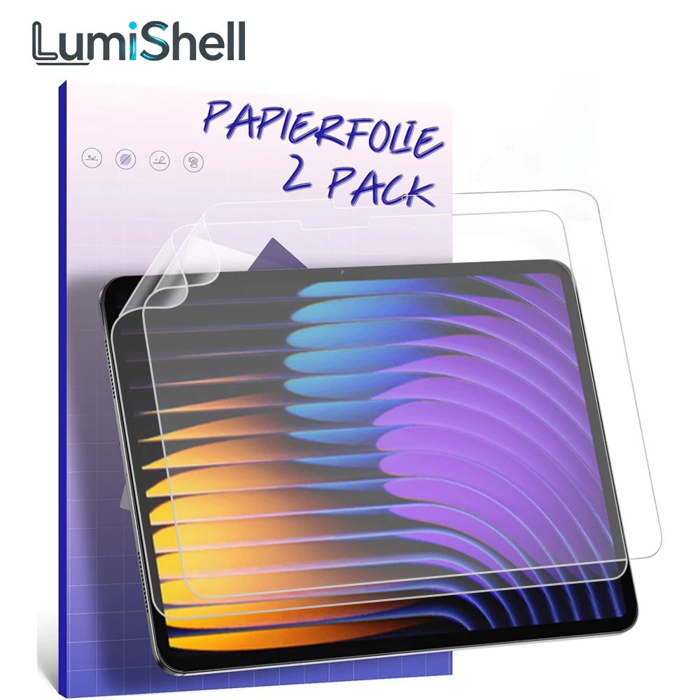 2PCS Paper Feel Screen Protector For XiaoMi Pad 7 8 11.2 6 5 11 7S 6S Pro Redmi Pad 2 11 SE 8.7 9.7 Pro 12.1 Kpad 8.8 Tablet Fil