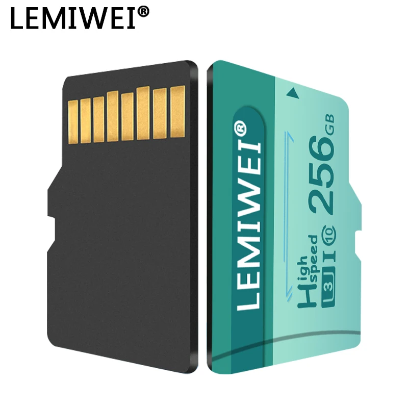 بطاقة ذاكرة SD صغيرة عالية السرعة للهاتف والكمبيوتر الشخصي ، بطاقة فلاش TF ، Class10 ، 16GB ، 32GB ، 64GB ، 128GB ، 256GB ، 512GB ، U3