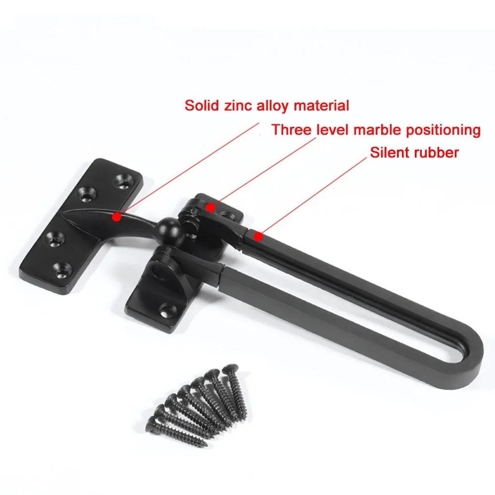 

Hotel Anti-leeching Door Bolt Household A-type Pin Deadbolt Latch Insurance Bolt Zinc Alloy Modern Simplicity Security Tag