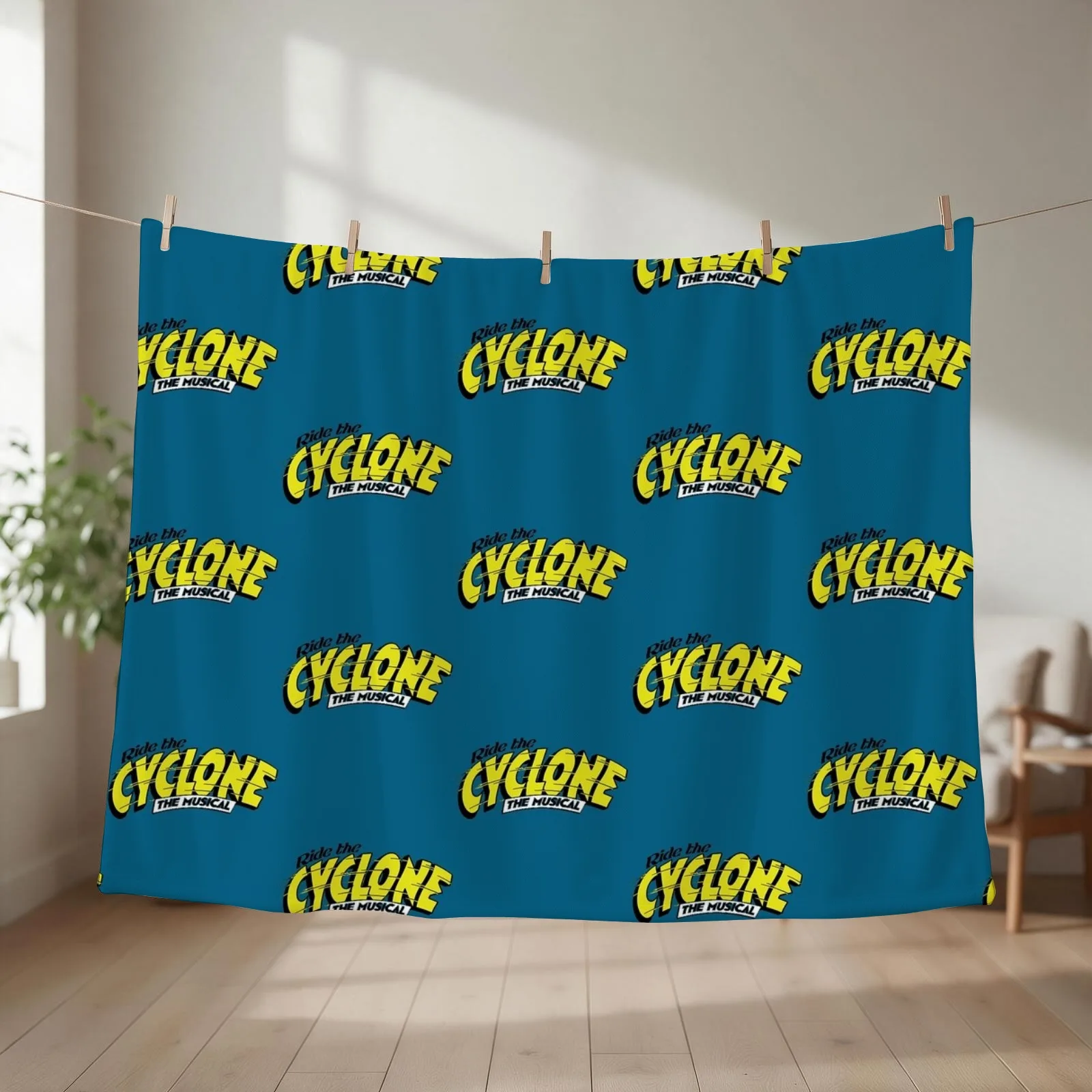 Montez le cyclone musical classique Throw Blanket Large Decoratives For Sofa Thin Luxury Thicken Blankets