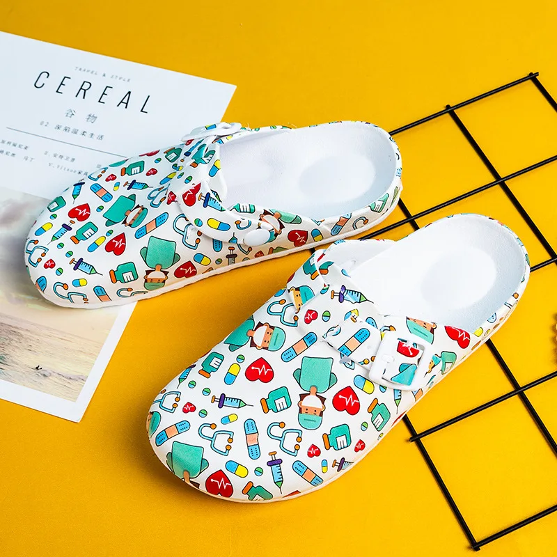 EVA-Krankenschwesterschuhe, OP-Slipper, Kosmetikerin, Arzt-Clogs, Krankenschwester-Clogs, OP-Schuhe, Zahnarzt, Arbeitshausschuhe, medizinische Schuhe