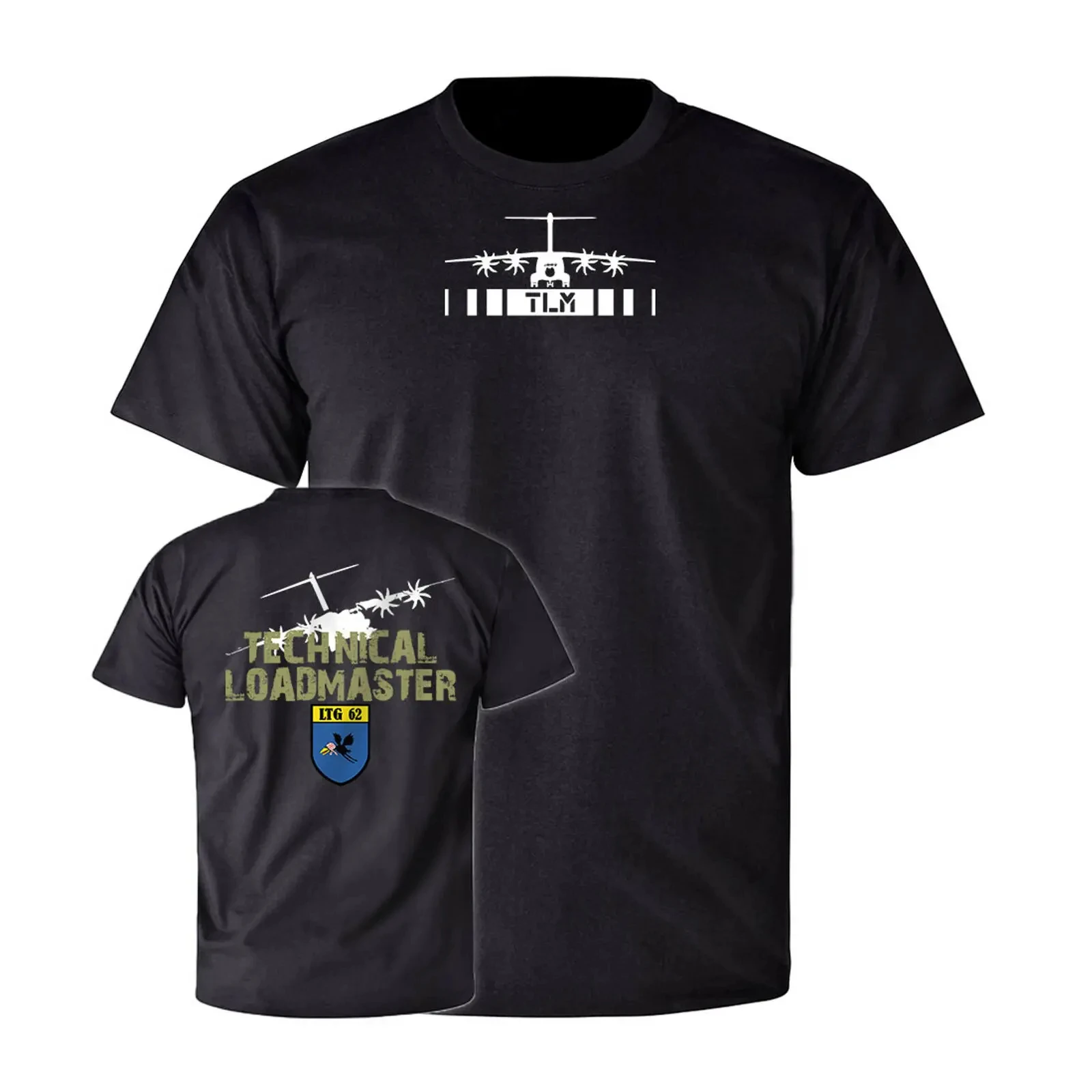 Summer Cotton O-Neck Short Sleeve Mens T Shirt New TLM LTG 62 Technical Loadmaster A400M Airlift Squadron T-Shirt heavyweight