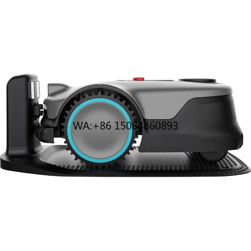 Borderless Cordless Lawn Mowing Robot RTK Vision 1000 Flat with App Control and 60-120 Minutes Runtime
