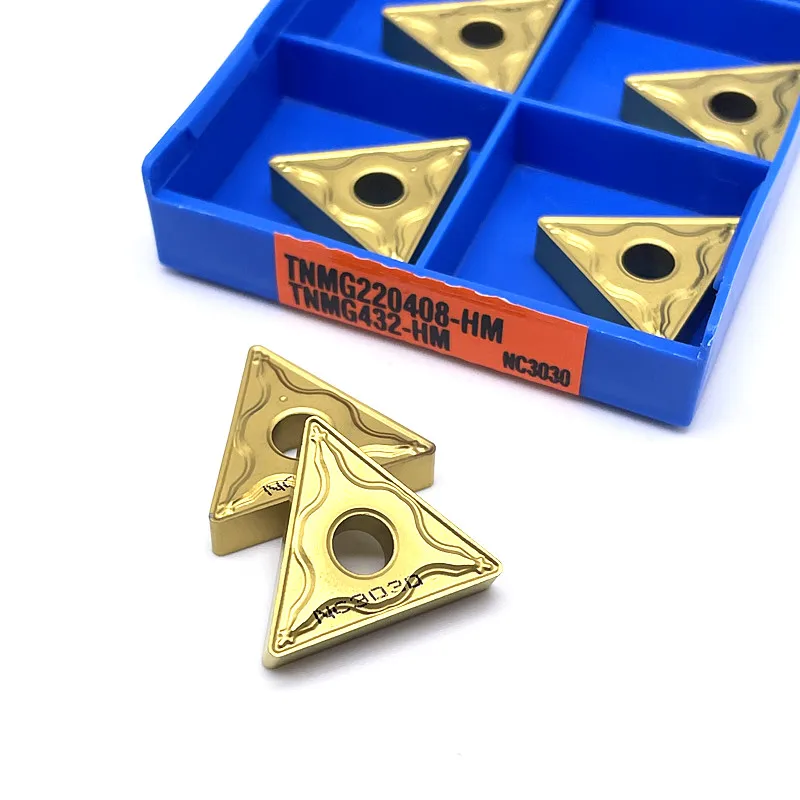 TNMG220408 TNMG220404-HM NC3020 carbide inserts High quality CNC turning inserts for steel turning tools TNMG 220408